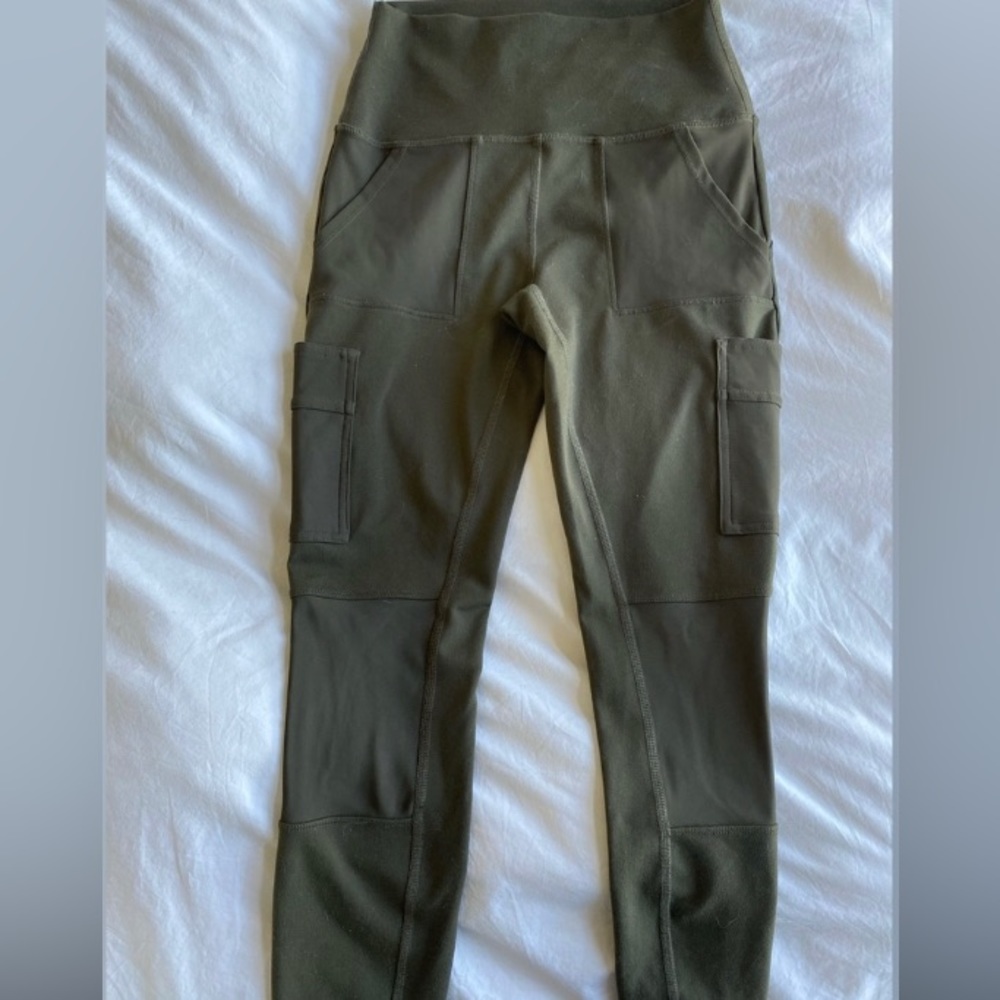 Alo Yoga Legging- Olive Green XS